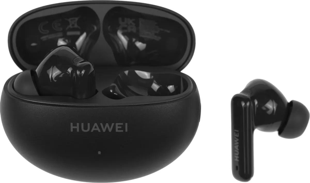 Изображение Bluetooth-гарнитура/наушники Huawei FreeBuds 6i Orca-T100 (черный)