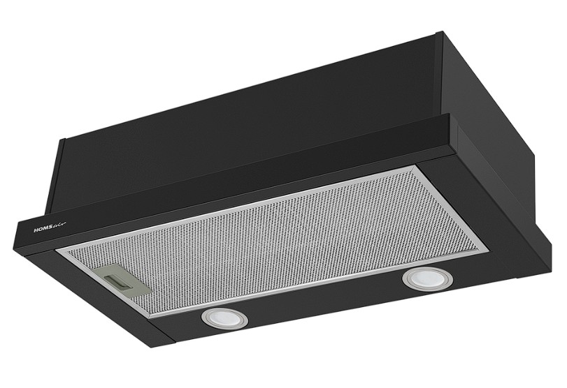 Изображение Встраиваемая вытяжка HOMSair FLAT 50 (черный, )