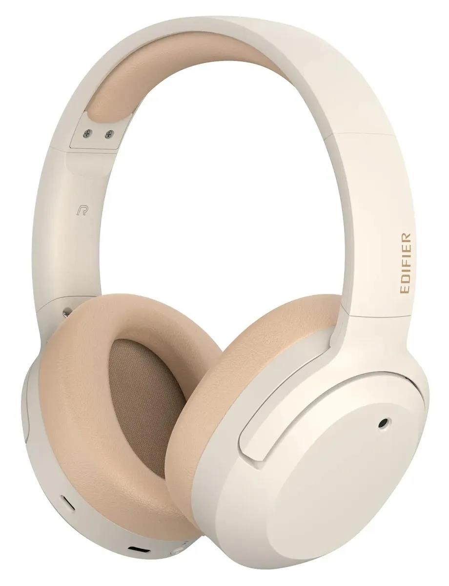Изображение Bluetooth-гарнитура/наушники Edifier W820NB Plus беспроводные bluetooth оголовье (слоновая кость)