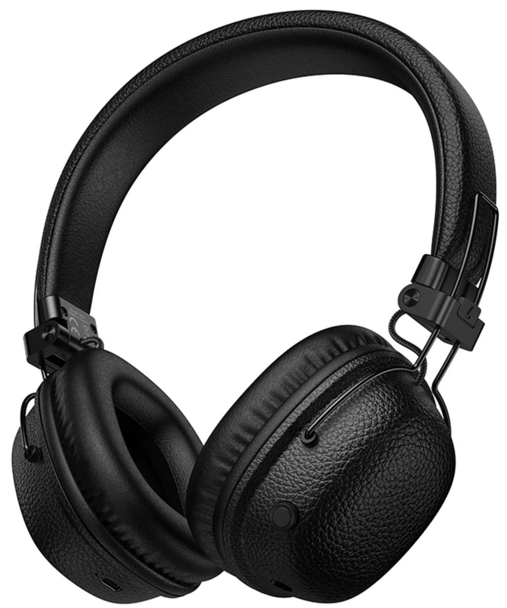 Изображение Bluetooth-гарнитура/наушники Hoco (6942007658591) W64 Black (черный)