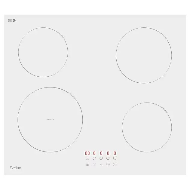 Изображение Варочная панель Evelux HEI 641 W (белый)