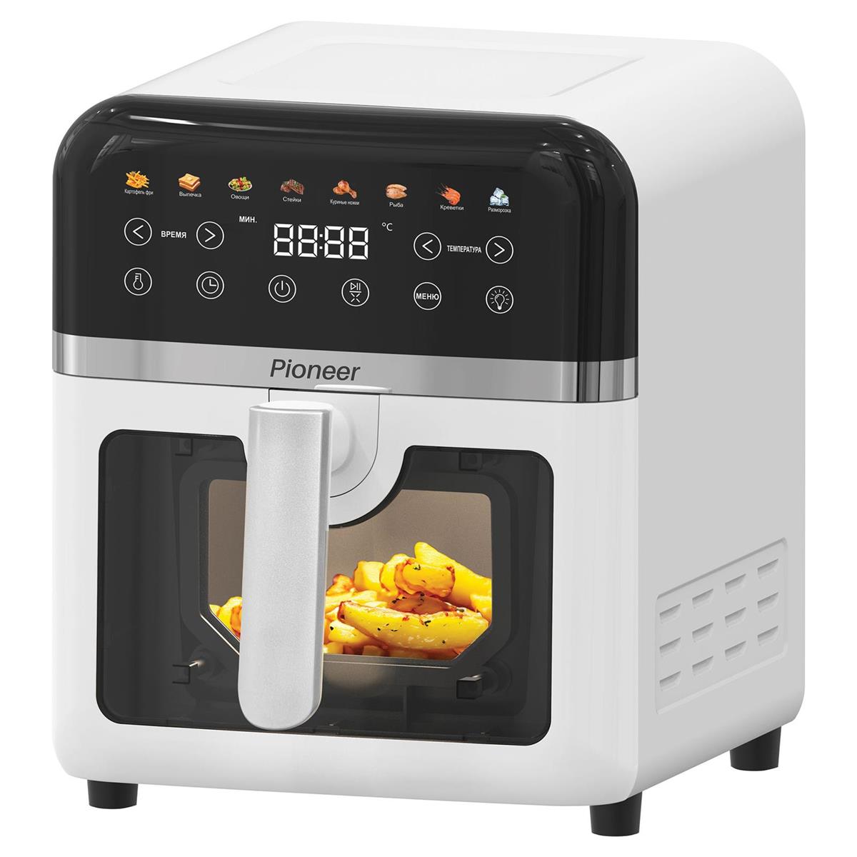 Изображение Аэрогриль Pioneer SM520D white (1850 Вт /8 л )