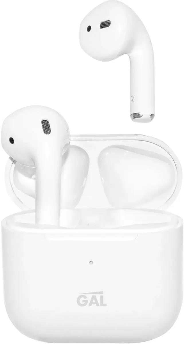 Изображение Bluetooth-гарнитура/наушники Gal TW-4300 (белый)