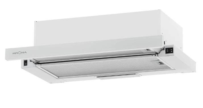 Изображение Встраиваемая вытяжка Krona KAMILLA 600 AIR 2W (белый, )