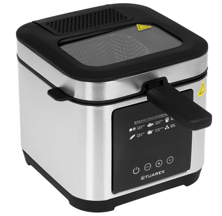 Изображение Фритюрница TUAREX AG-3501 (2,5 л  2000 Вт  серебристый, черный)