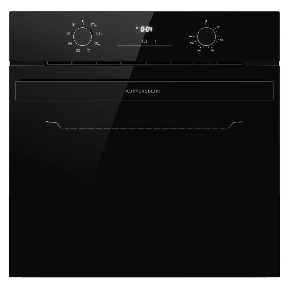 Изображение Духовой шкаф Kuppersberg HO 608 BB Glass (78 л , чёрный)