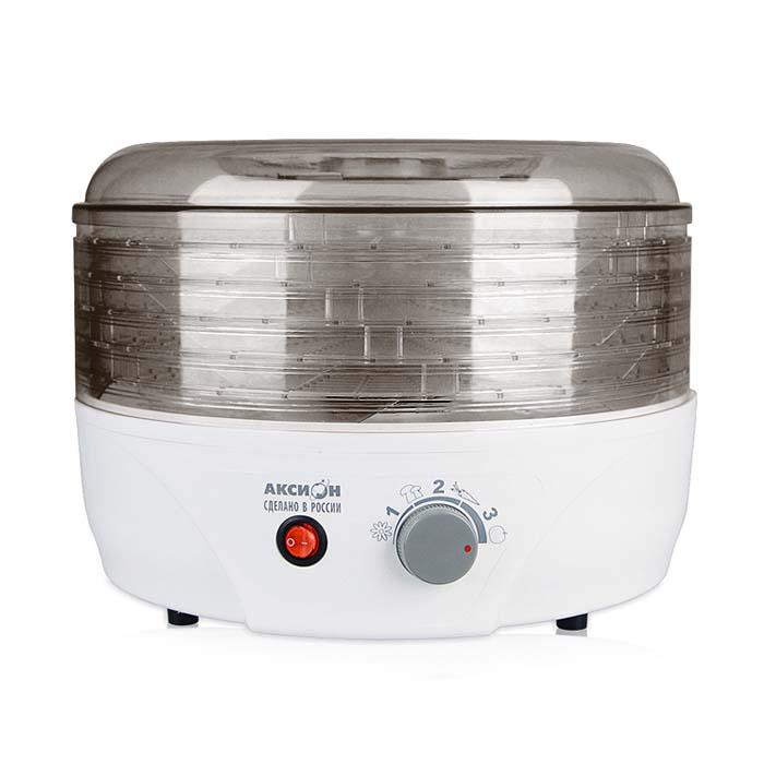 Изображение Сушилка для овощей Аксион Т 33 5под. 190Вт  (поддонов 5 шт, 190 Вт , белый)