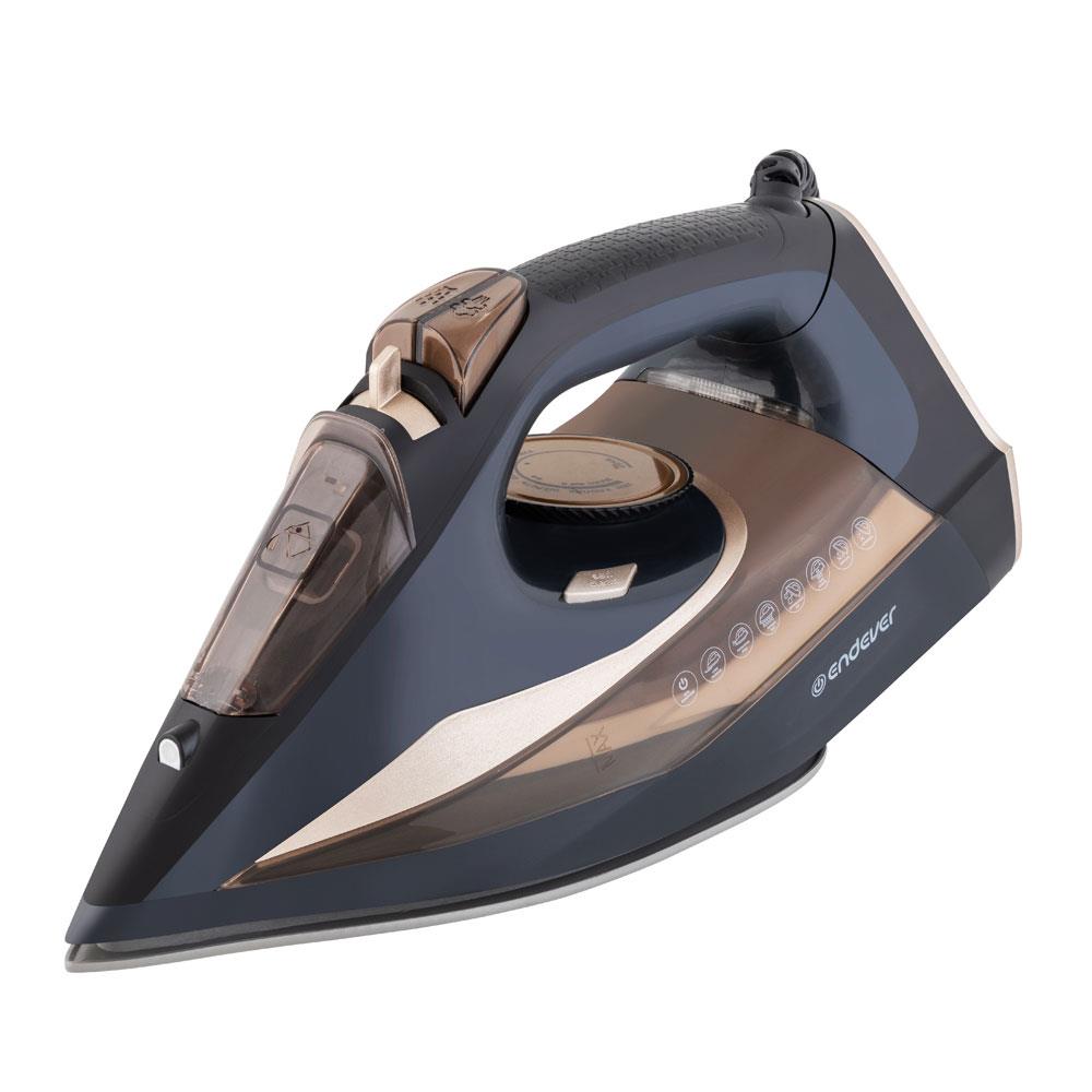 Изображение Утюг Endever Delta-233 (2400 Вт/золотистый, черный)