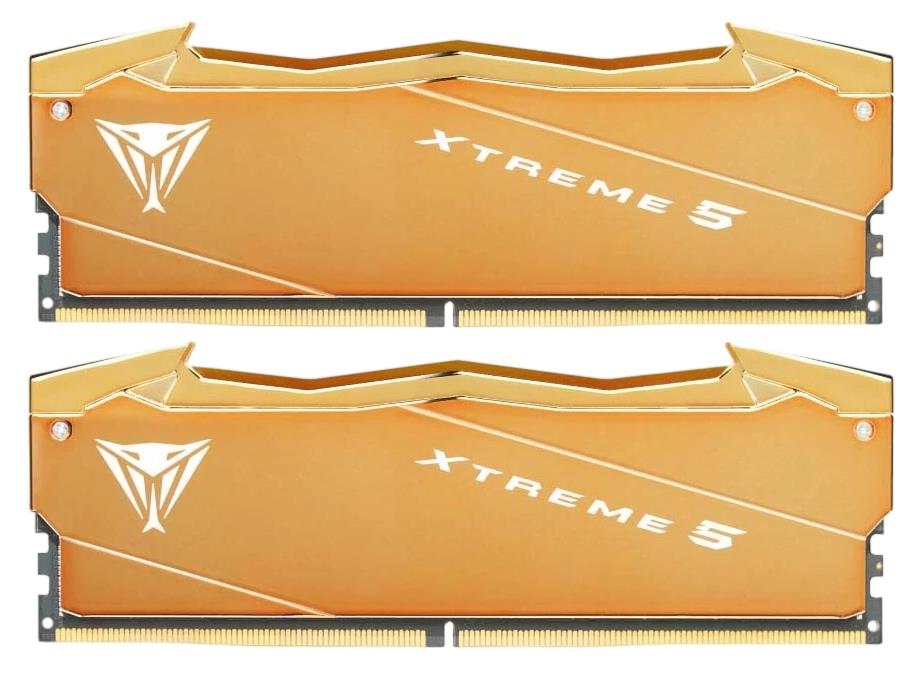 Изображение Оперативная память 2x16 GB DDR5 Patriot Viper Xtreme 5 Aurum (48000 Мб/с, 6000 МГц, CL30)