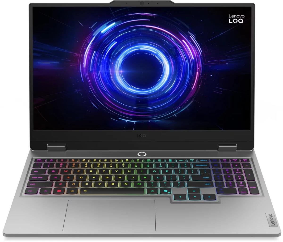 Изображение Ноутбук Lenovo LOQ 15IRX10 (Intel 13700HX 2100 МГц/ SSD 512 ГБ  /RAM 16 ГБ/ 15.6" 1920x1080/VGA дискретная/ Без ОС) (83JE00YPPS)