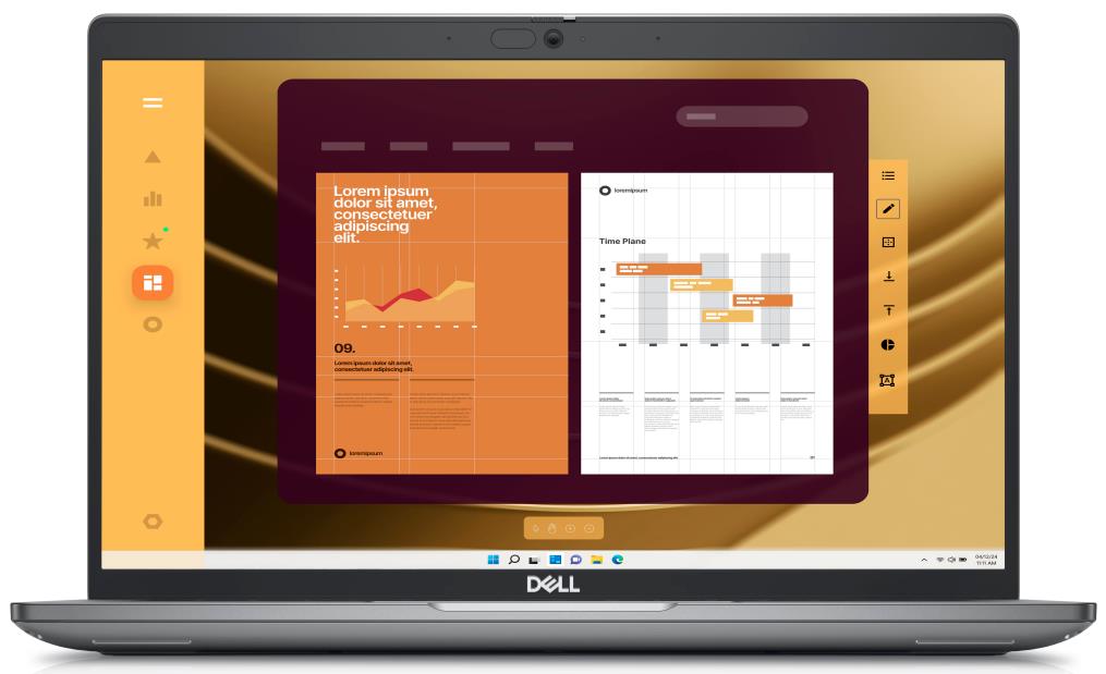 Изображение Ноутбук DELL Latitude 5450 (Intel 155U 1700 МГц/ SSD 1024 ГБ  /RAM 32 ГБ/ 14" 1920x1080/VGA встроенная/ Linux) (5450-7314)