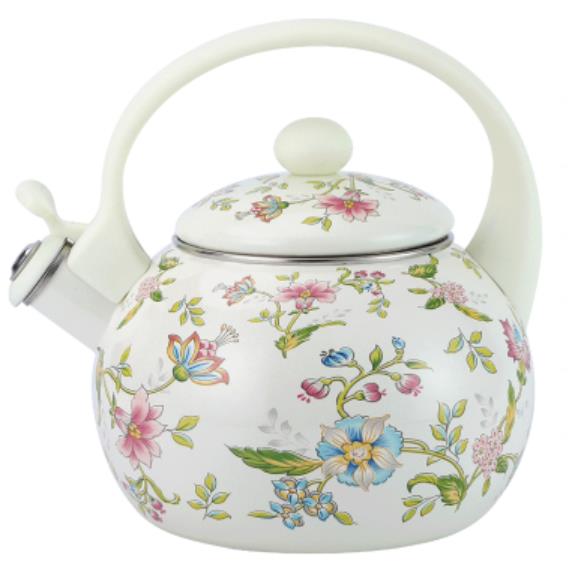 Изображение Чайник Zeidan Z-4557 (2,5, л л /рисунок, белый)