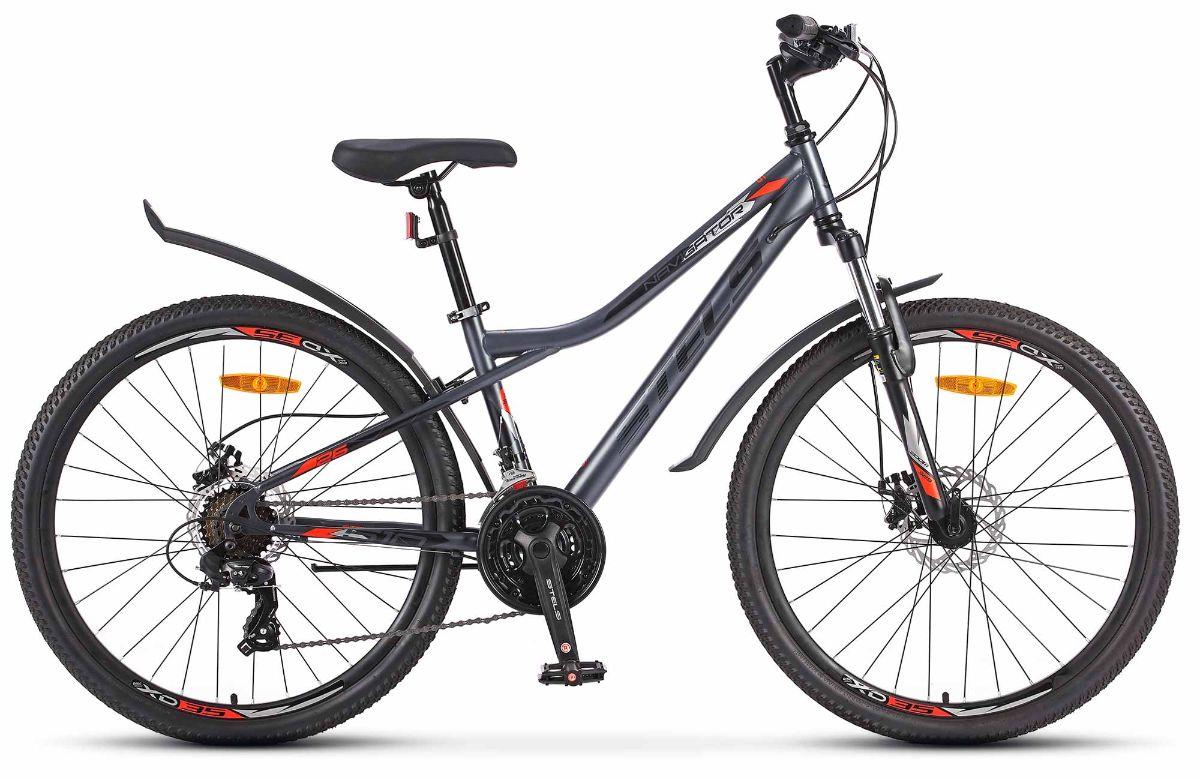 Изображение Велосипед Stels Navigator 510 26 MD V010 (красный, антрацитовый/26 "/14.0 ")-2024 года EP-00005986*X0000001328