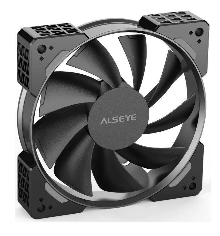 Изображение Вентилятор Alseye N12-B (1800 об/мин , 120x120x25 мм,4-pin PWM)