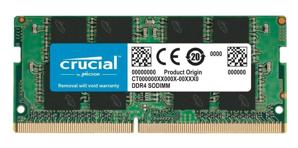 Изображение Оперативная память 16 GB DDR4 Crucial CT16G4SFS832AT (25600 МБ/с, 3200 МГц, CL22)