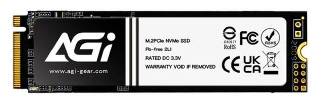 Изображение SSD диск AGI AI828 2048 Гб 2280 (AGI2T0G44AI828-CB)