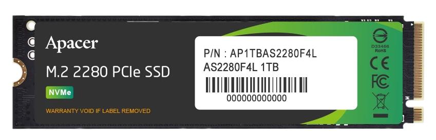 Изображение SSD диск Apacer AS2280F4L 1000 Гб 2280 (AP1TBAS2280F4L-1)
