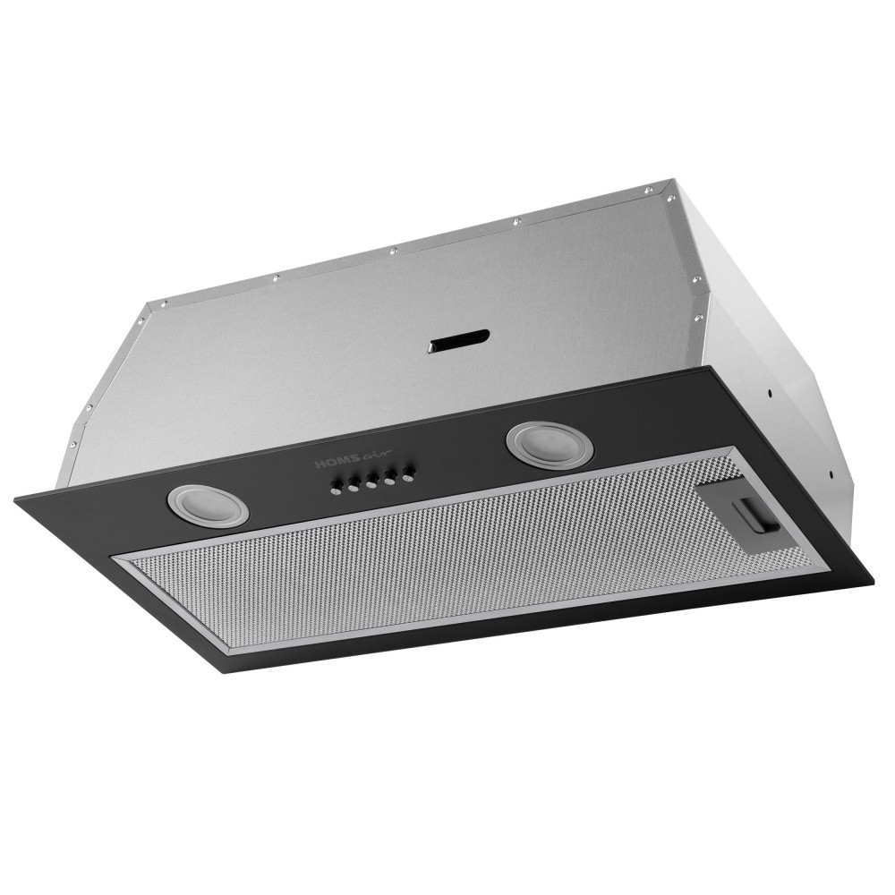 Изображение Встраиваемая вытяжка HOMSair FLEET 60 (черный, )