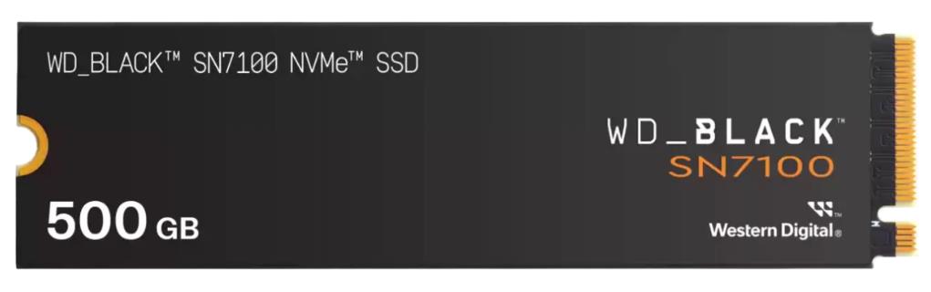 Изображение SSD диск Western Digital Black SN7100 500 Гб 2280 (WDS500G4X0E)