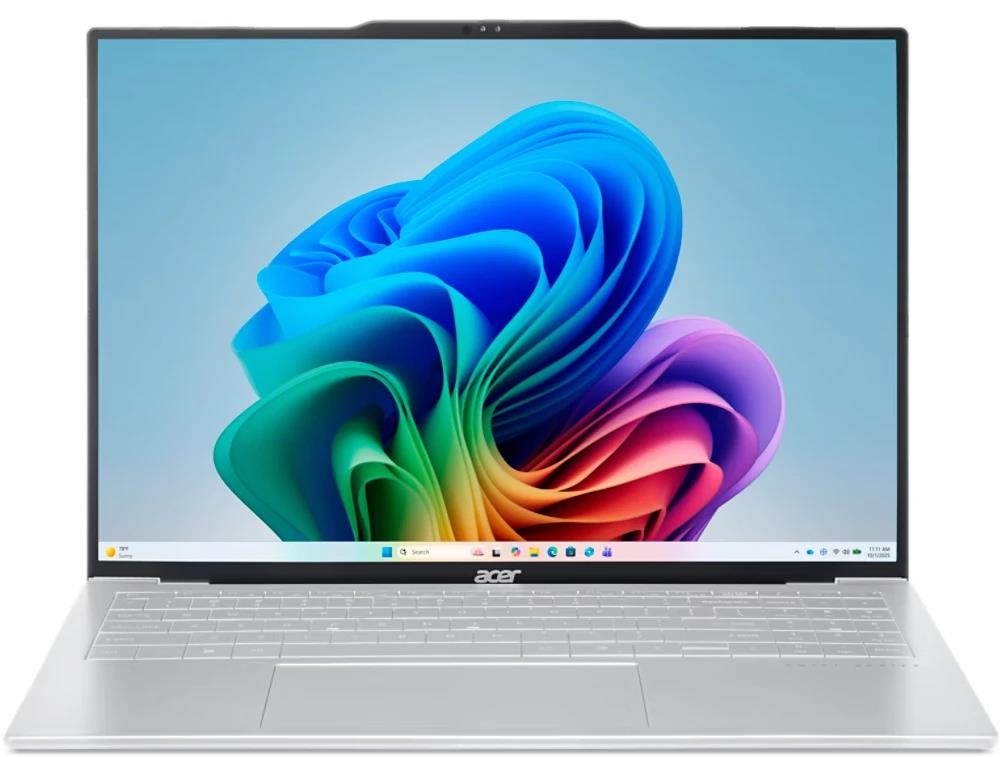 Изображение Ноутбук Acer Swift Air 16 SFA16-61M-R0MH (AMD 330 2000 МГц/ SSD 512 ГБ  /RAM 16 ГБ/ 16" 1920x1200/VGA встроенная/ Без ОС) (NX.DJACD.001)