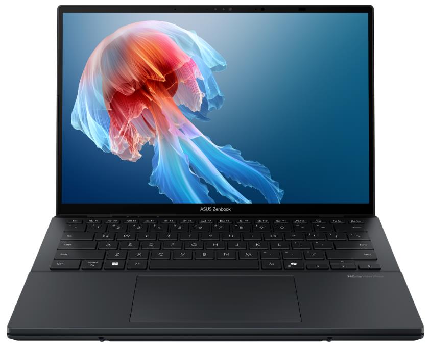Изображение Ноутбук Asus UX8406CA Zenbook Duo (Intel 285H 2900 МГц/ SSD 2048 ГБ  /RAM 32 ГБ/ 14" 2880x1800/VGA встроенная/ Windows 11 Pro) (90NB14X1-M00EY0)