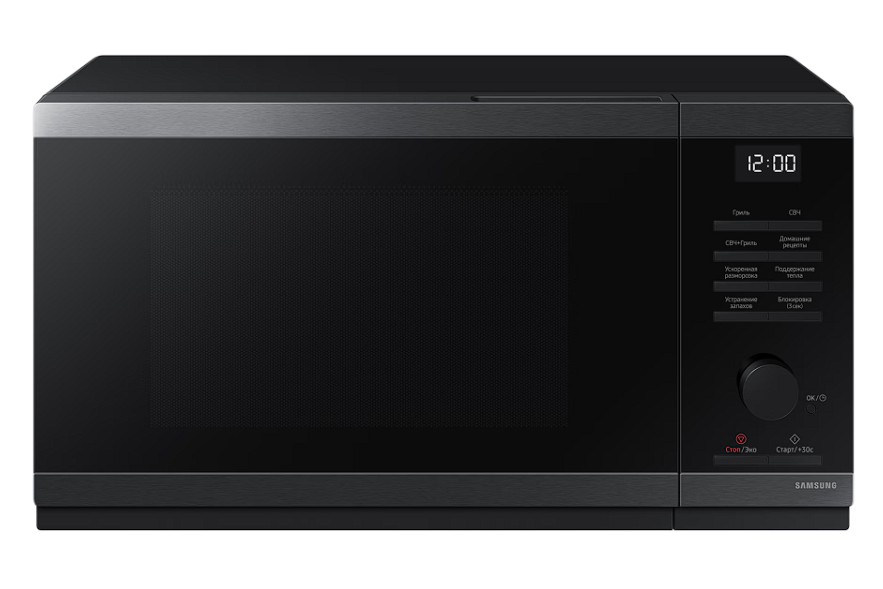 Изображение Микроволновая печь Samsung MG23DG4524AGBW (800 Вт  23 л  Гриль  черный)