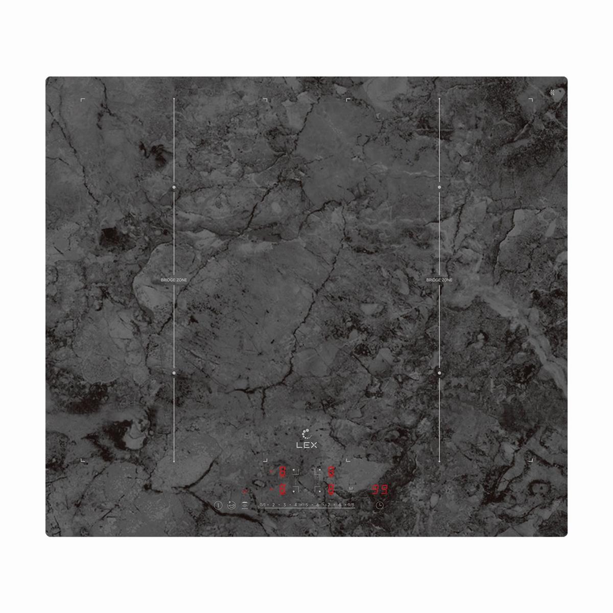 Изображение Варочная панель LEX EVI 640 F I DS (мрамор)