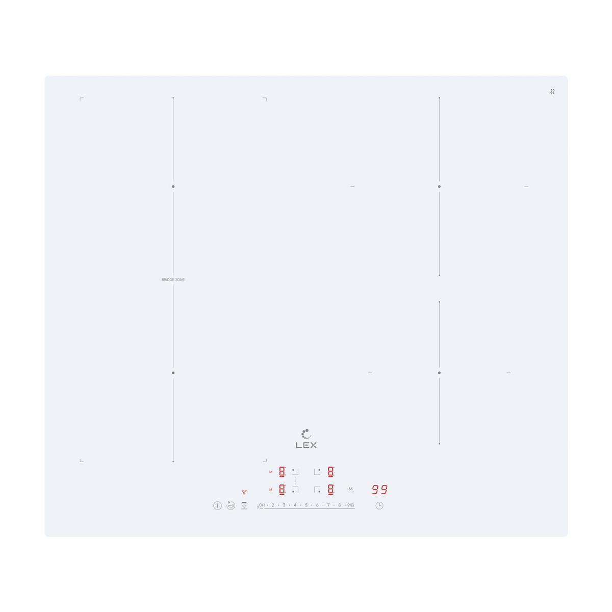 Изображение Варочная панель LEX EVI 641A I WH (белый)