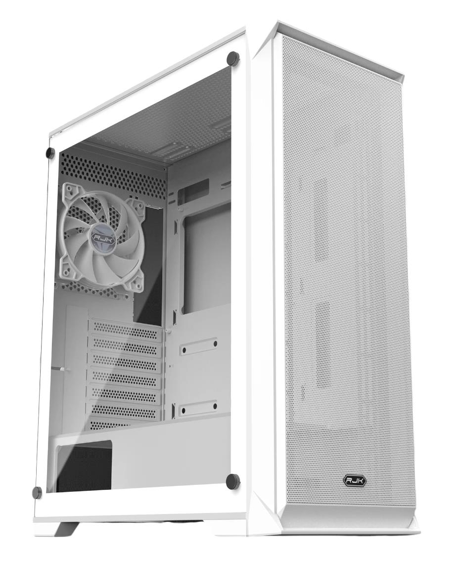 Изображение Корпус Raijintek Arcadia 41 White (mATX, ATX, Mini-ITX, белый, без БП)/(0R20B00264)