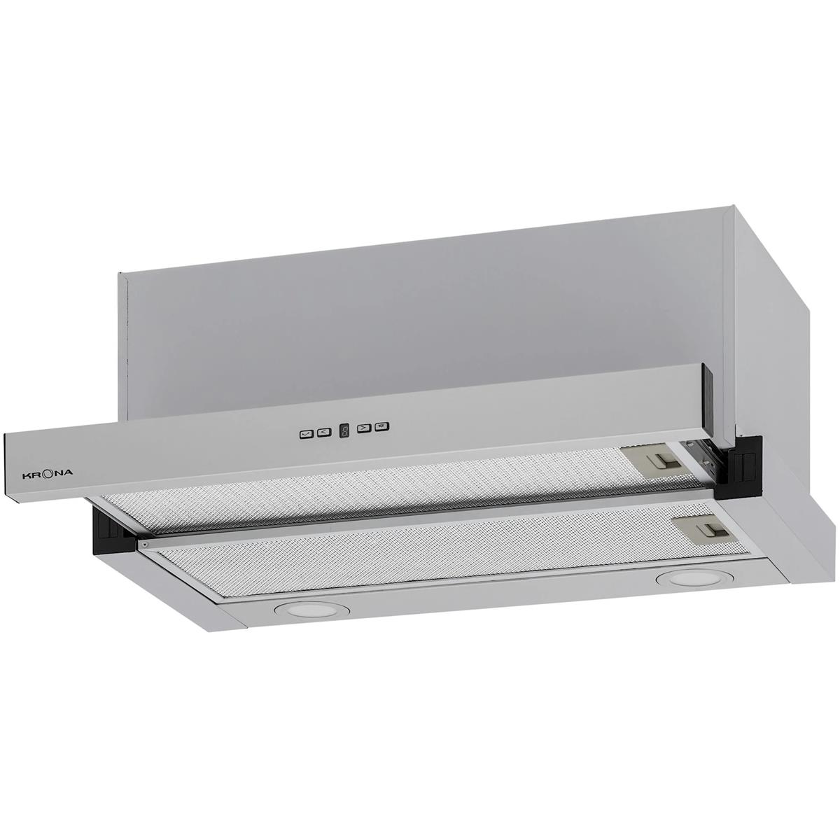 Изображение Встраиваемая вытяжка Krona KAMILLA T POWER 600 (нержавеющая сталь, )