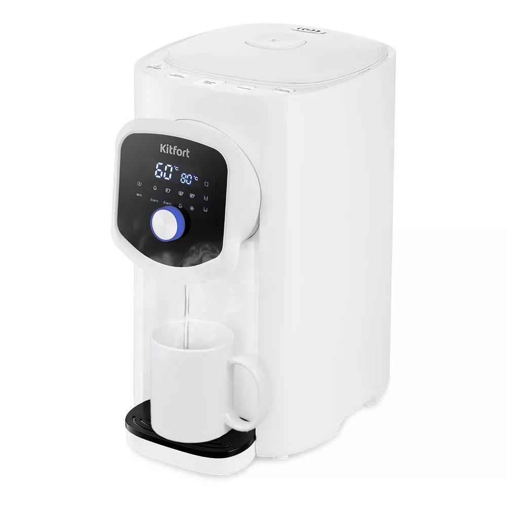 Изображение Термопот Kitfort КТ-2518 (4,9 л /1450 Вт /белый)