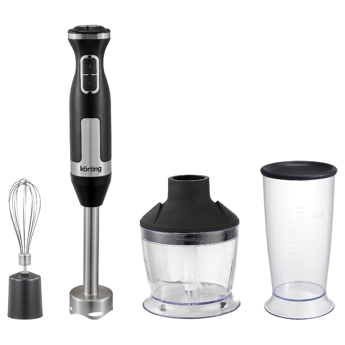 Изображение Блендер Korting KHB 0306 N (погружной/1400 Вт/черный)