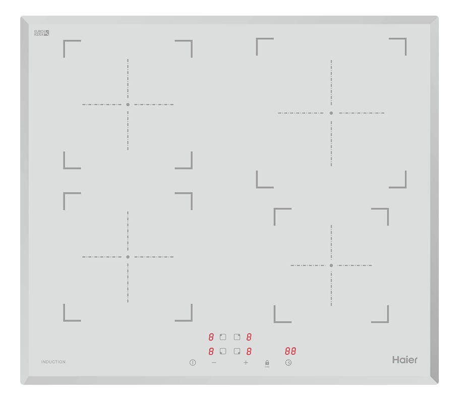 Изображение Варочная панель Haier HHY-Y64NVW (белый)