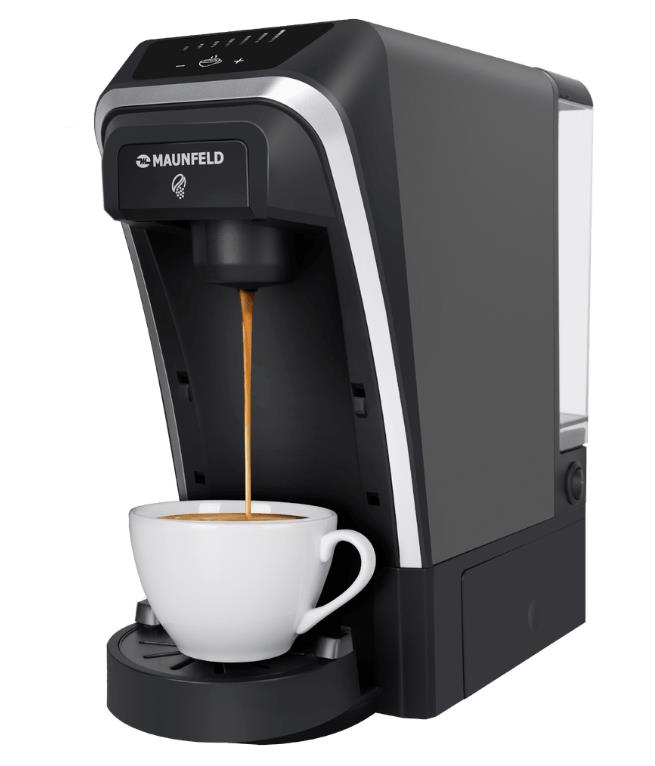 Изображение Кофеварка MAUNFELD MCCM-CM823GR (капсульная/0,8 л /1400 Вт )