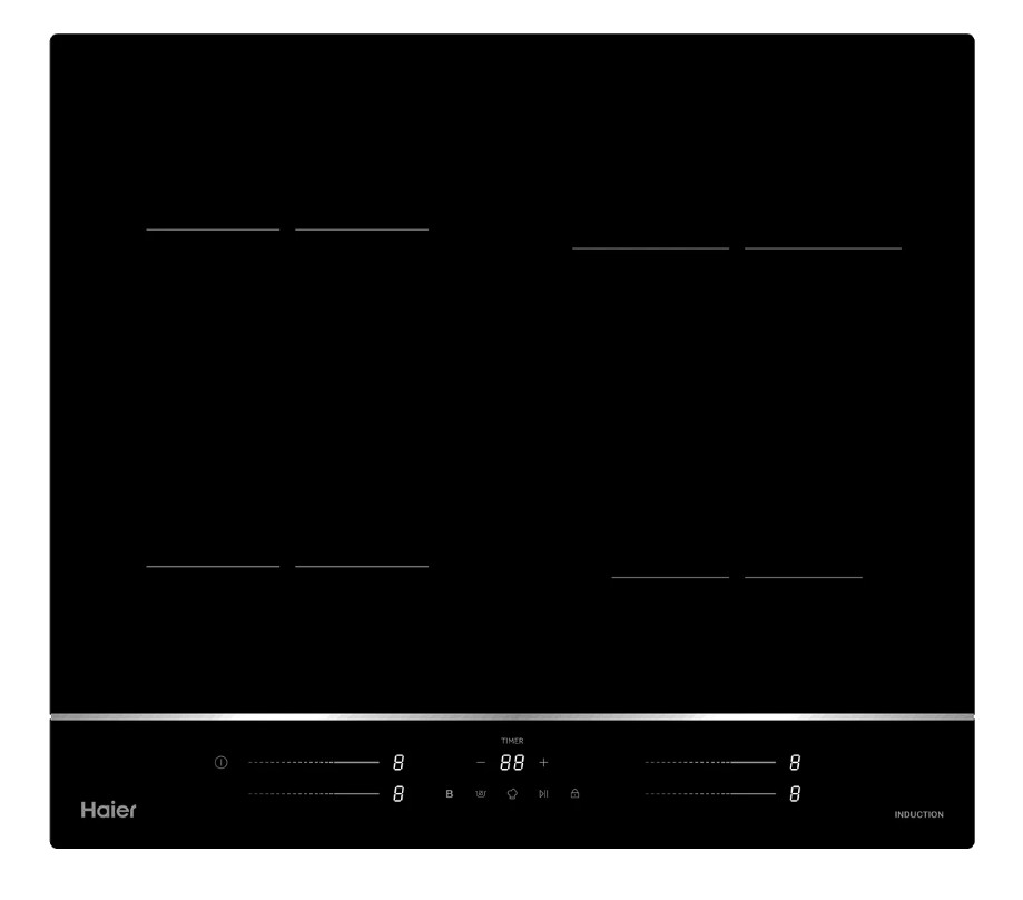 Изображение Варочная панель Haier HHY-Y64WSLB (черный)