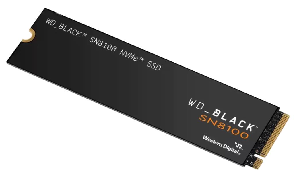Изображение SSD диск Western Digital Black SN8100 1000 Гб 2280 (WDS100T1X0M)