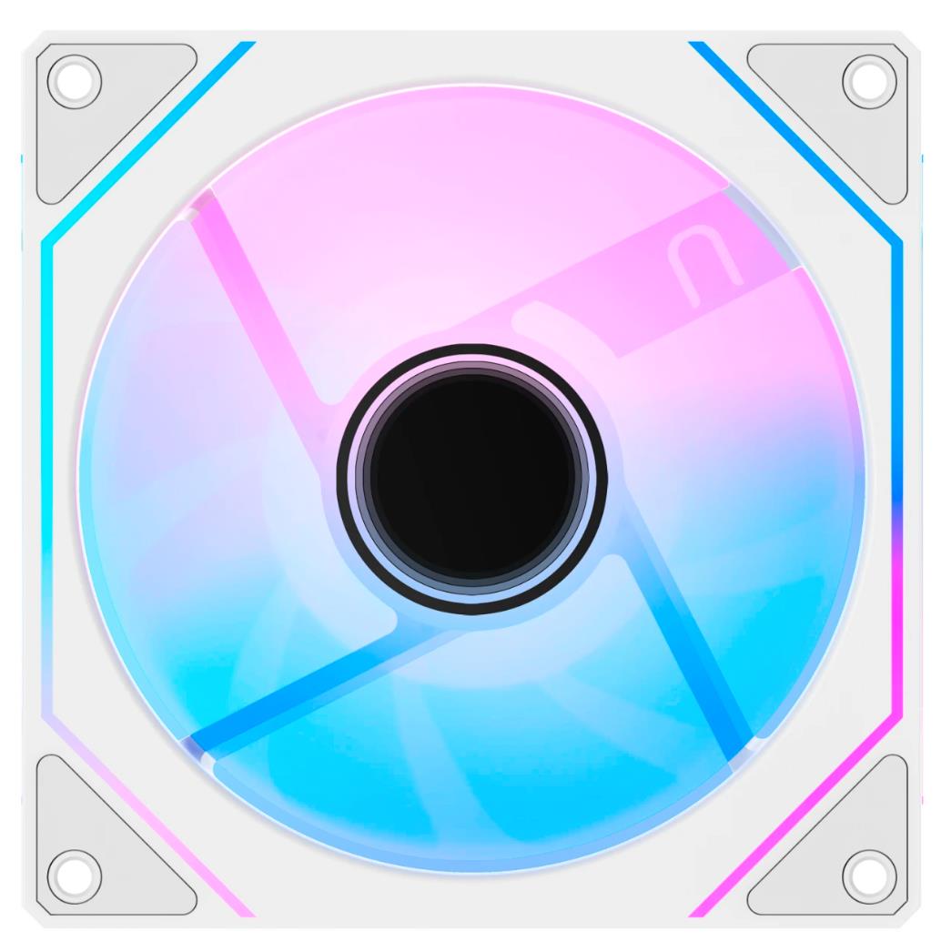 Изображение Вентилятор Ocypus Gamma F12 WH ARGB (1600 об/мин , ,4-pin PWM)