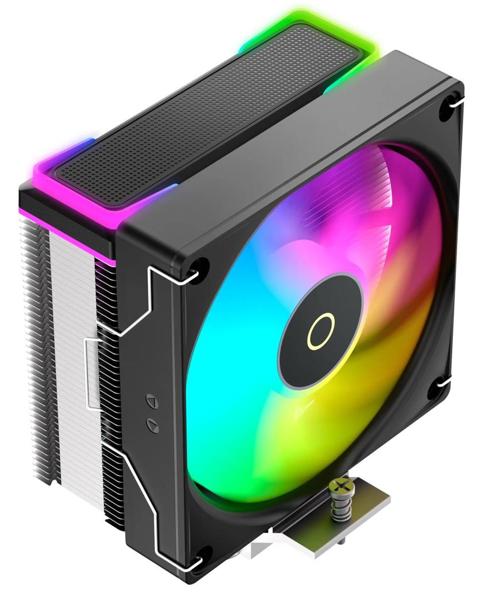 Изображение Кулер для процессора Ocypus Delta A40 SE BK ARGB (AM4, LGA1150/1151/1155/S1156, LGA 1200, LGA 1700, AM5, LGA1851)1 шт