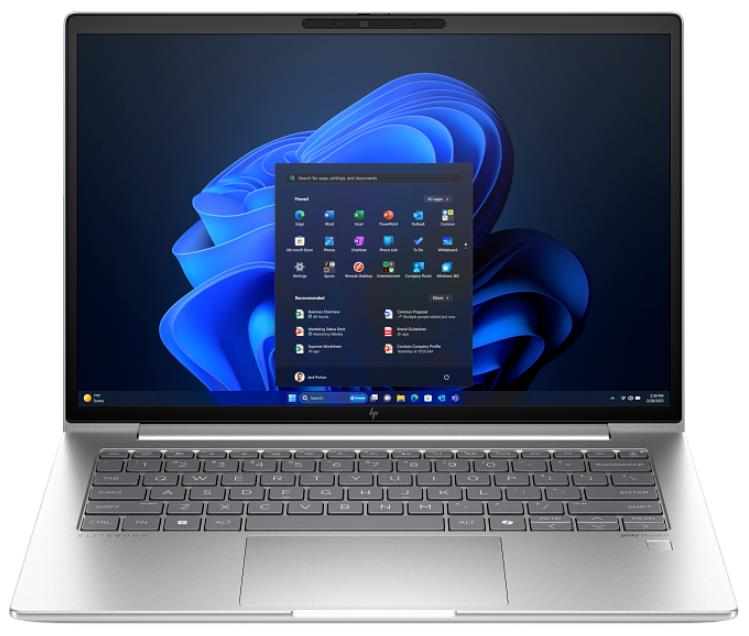 Изображение Ноутбук HP EliteBook 640 G11 (Intel 155U 1700 МГц/ SSD 512 ГБ  /RAM 16 ГБ/ 14" 1920x1200/VGA встроенная/ Без ОС) (A23E2EA)