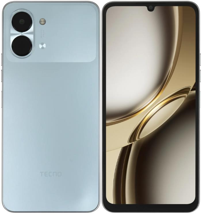 Изображение Смартфон TECNO Spark Go 3 (128 Гб/4 Гб) серый