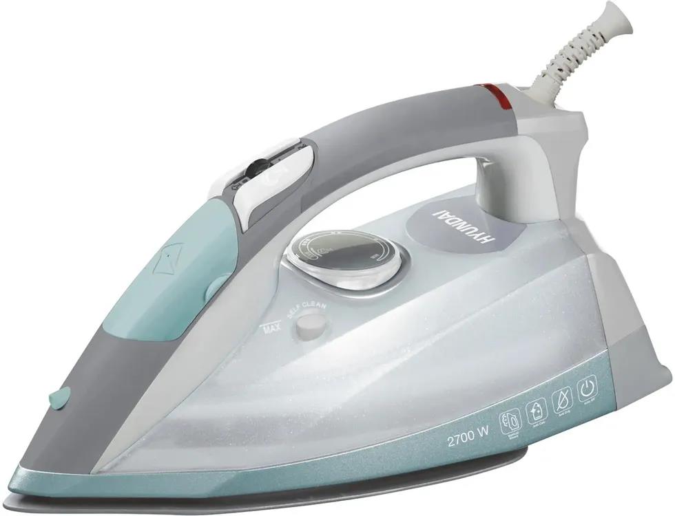 Изображение Утюг Hyundai H-SIP2700 (2700 Вт/серый, белый)