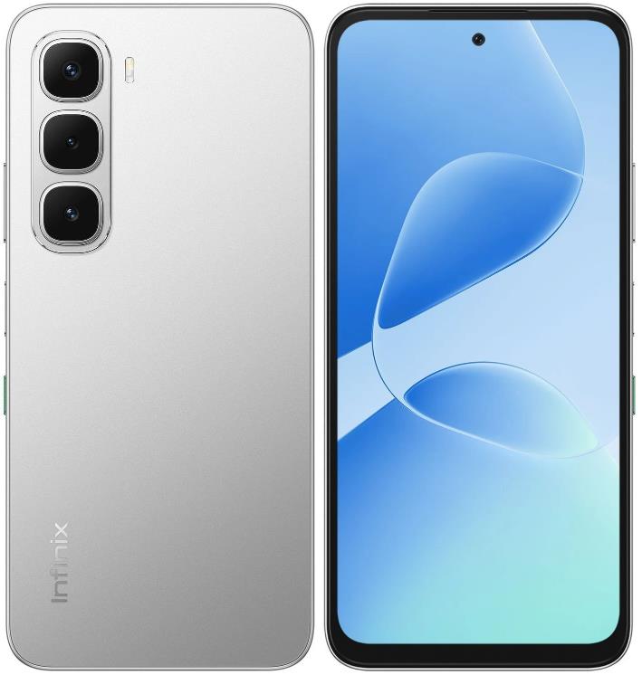 Изображение Смартфон Infinix HOT 60i (256 Гб/8 Гб) серебристый