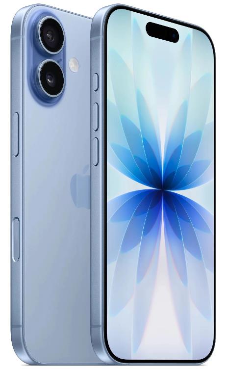 Изображение Смартфон Apple iPhone 17 A3520 (256 Гб/8 Гб) голубой