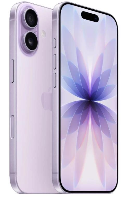 Изображение Смартфон Apple iPhone 17 (Dual eSIM) (256 Гб/8 Гб) фиолетовый