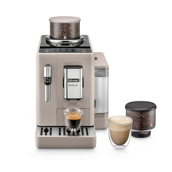 Изображение Кофемашина DeLONGHI Rivelia EXAM440.35.BG (1450 Вт /19 бар/бежевый)