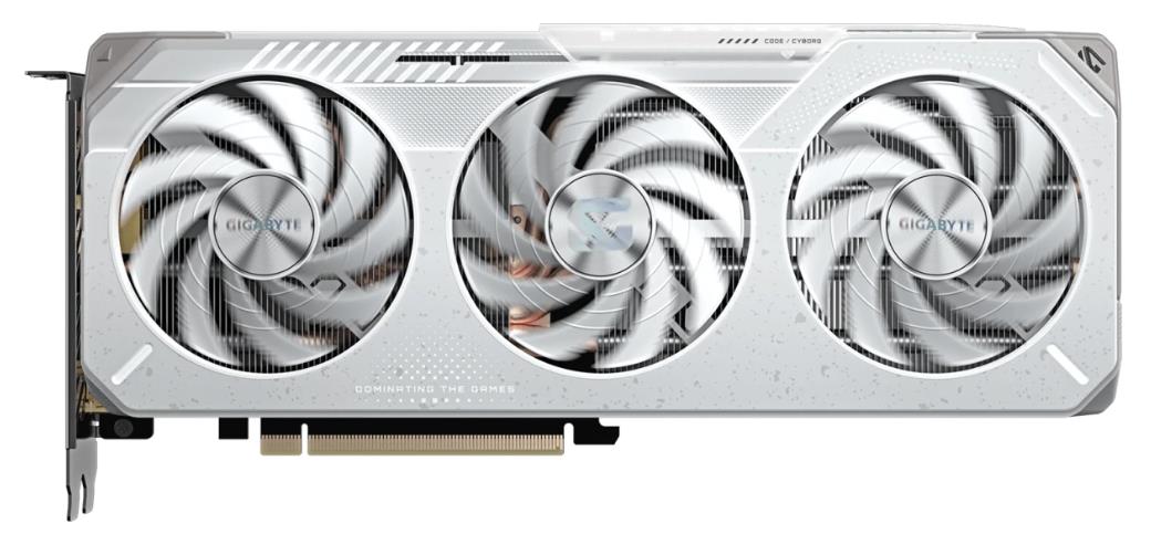 Изображение Видеокарта GIGABYTE AMD Radeon RX 9060 XT GAMING OC ICE 16GB 16 Гб (Radeon RX 9060 XT, GDDR6)/(GV-R906XGAMINGOCICE-16GD)