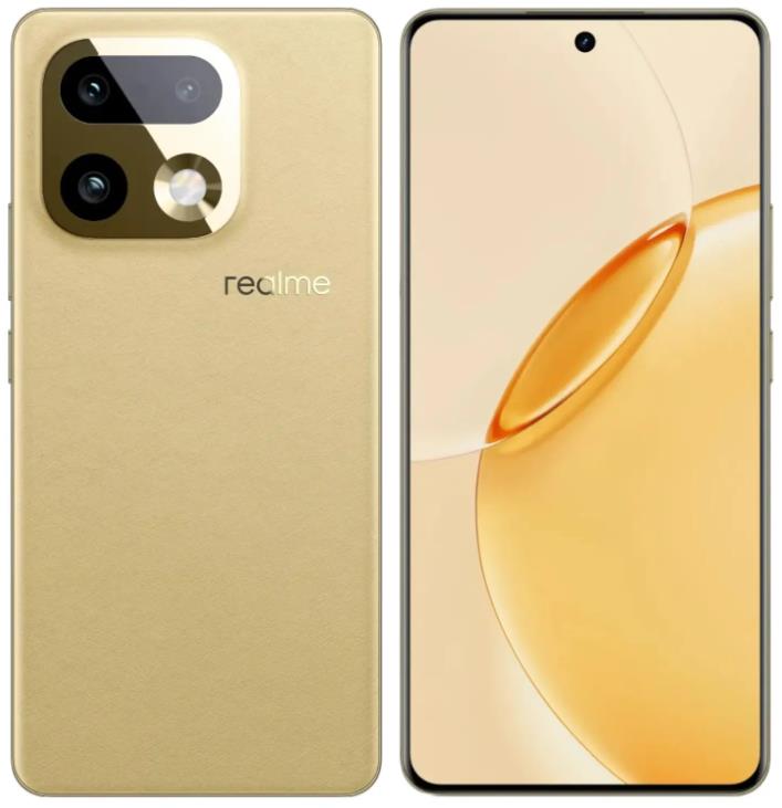 Изображение Смартфон Realme 16 Pro+ (512 Гб/12 Гб) золотистый