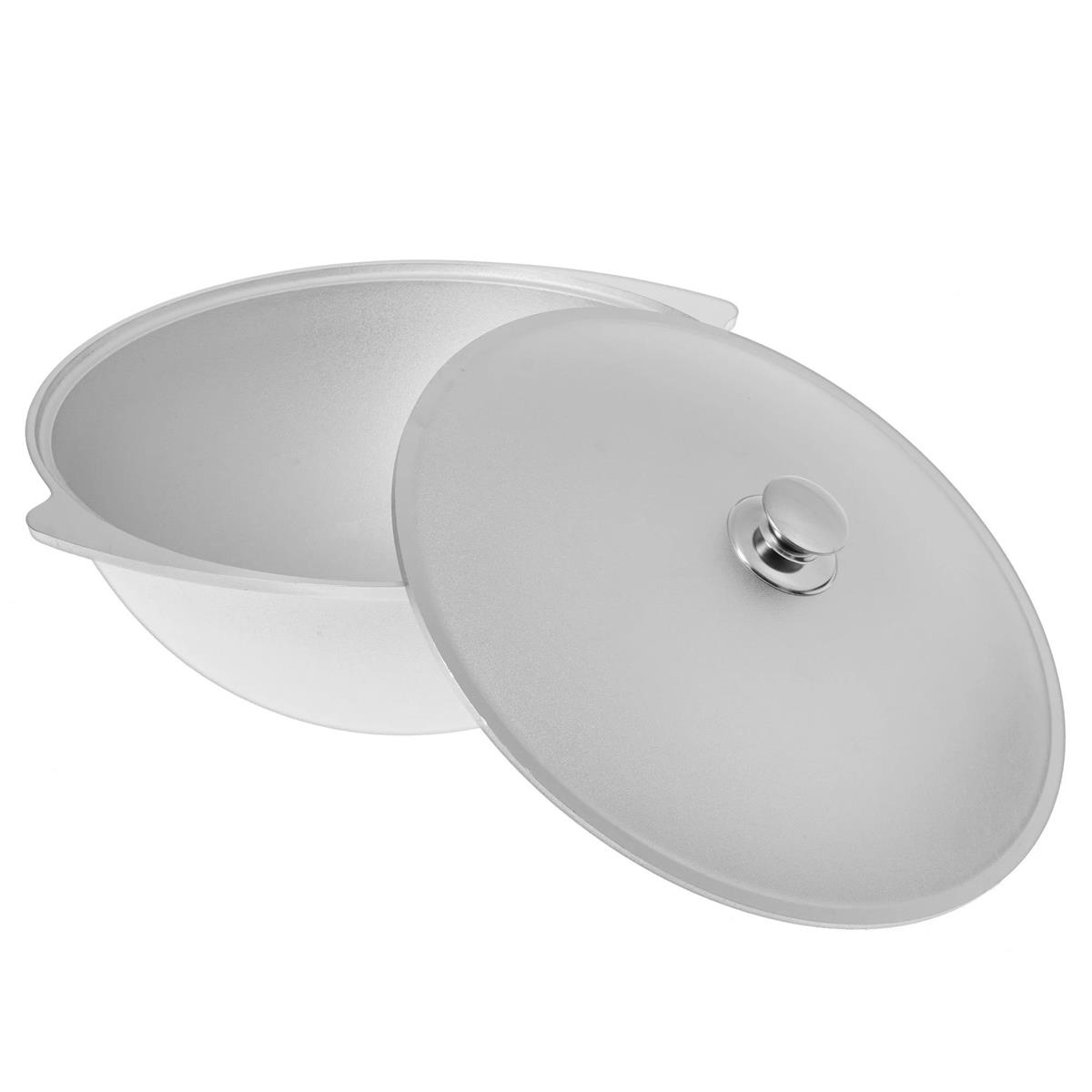 Изображение Казан Kukmara к85 алюм литой  д/плова алюм/кр алюминий 8 л