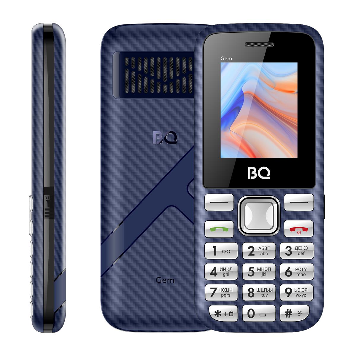 Изображение Мобильный телефон BQ 1860 Gem,синий