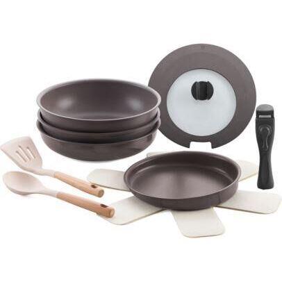 Изображение Набор посуды Lara LR01-301 коричневый